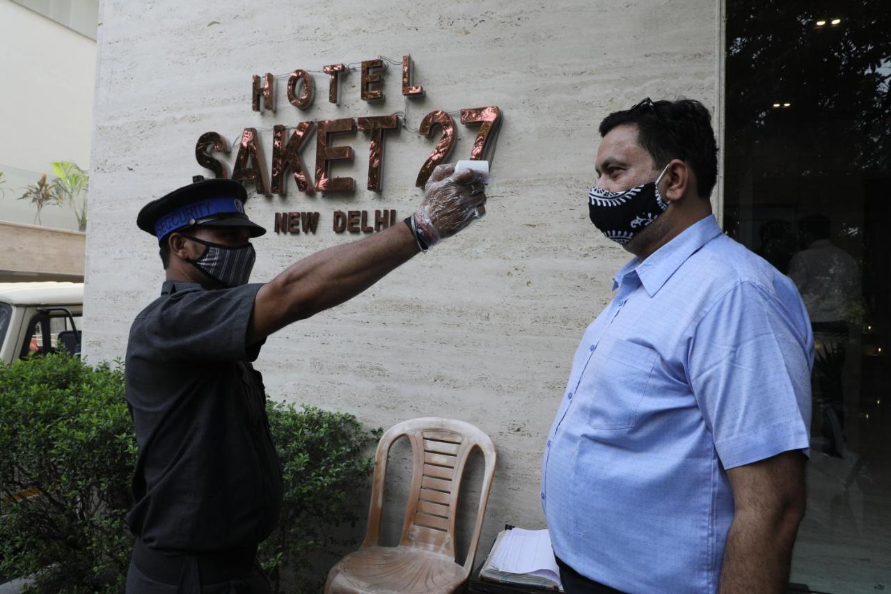 ניו דלהי Hotel Saket 27 מראה חיצוני תמונה